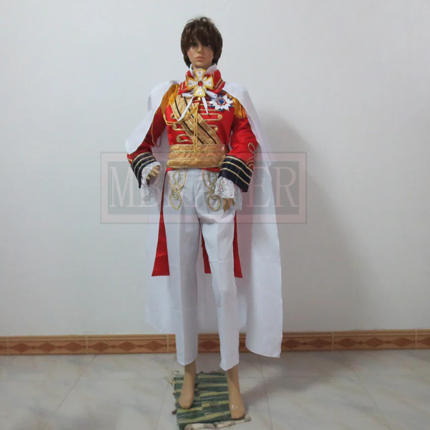 Versailles Rose Lady Oscar Guard Team Uniform Cos Cosplay Outfit Costume Halloween Christmas Custom Made Any Size