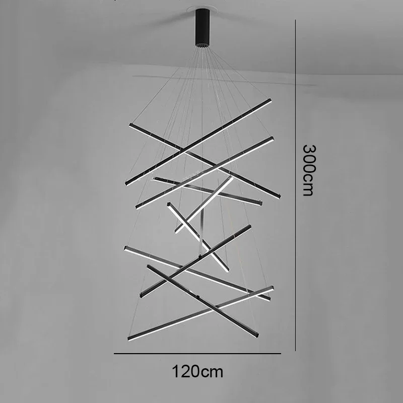 

Потолочная люстра MZISOSOD, регулируемая, LED, 3 головы