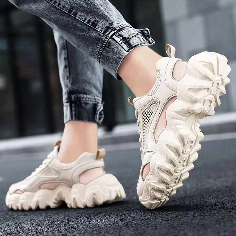 

Shoes On Platform Branded Men's Beach Sneakers Bot Mens Sandals Summer Big Number Summer Flip Flops Hi Tops Tennis Size 8 Sock