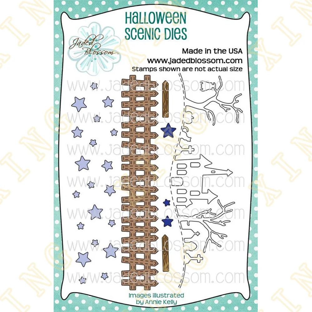 

Metal Cutting Dies Scrapbook Happy Halloween Word Diary Decoration Stencil Embossing Template DIY Greeting Card Handmade New
