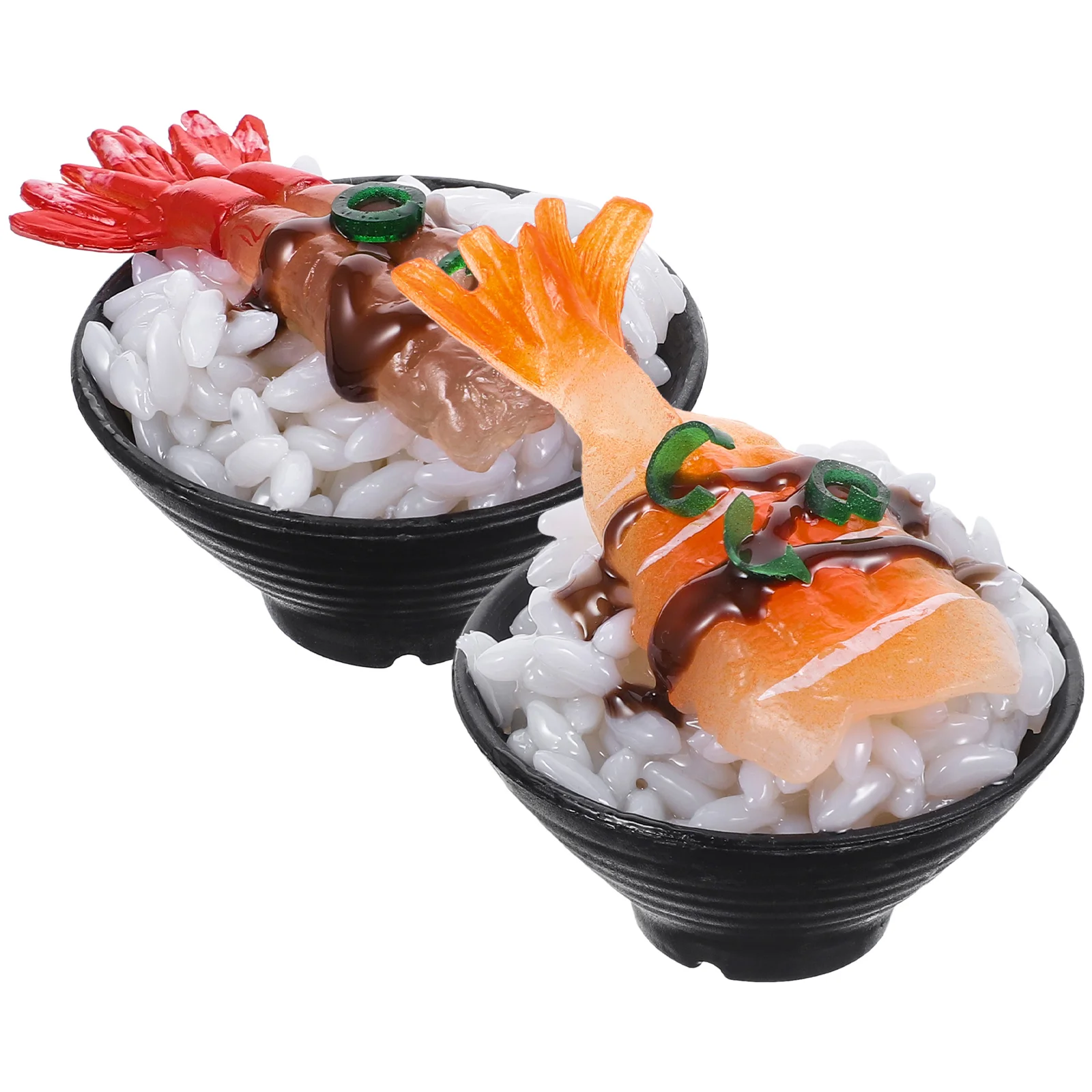 

Simulated Sushi Rice Kids Play Food Pretend Toys Kitchen Fake Model Accessories