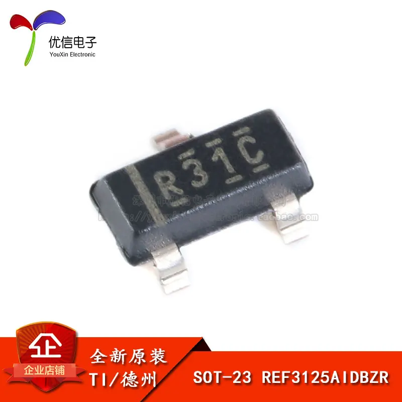 

Genuine ref 3125aid bzrsot-23 20ppm/℃ 100ua voltage reference IC chip