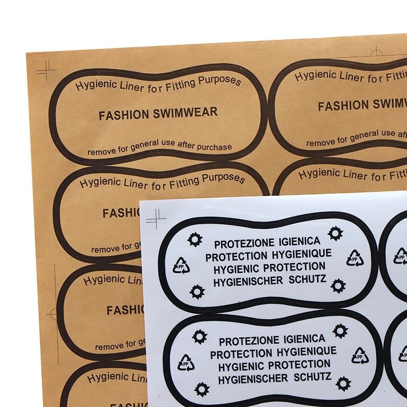 

30 шт./партия, наклейки для бикини с цветочным принтом