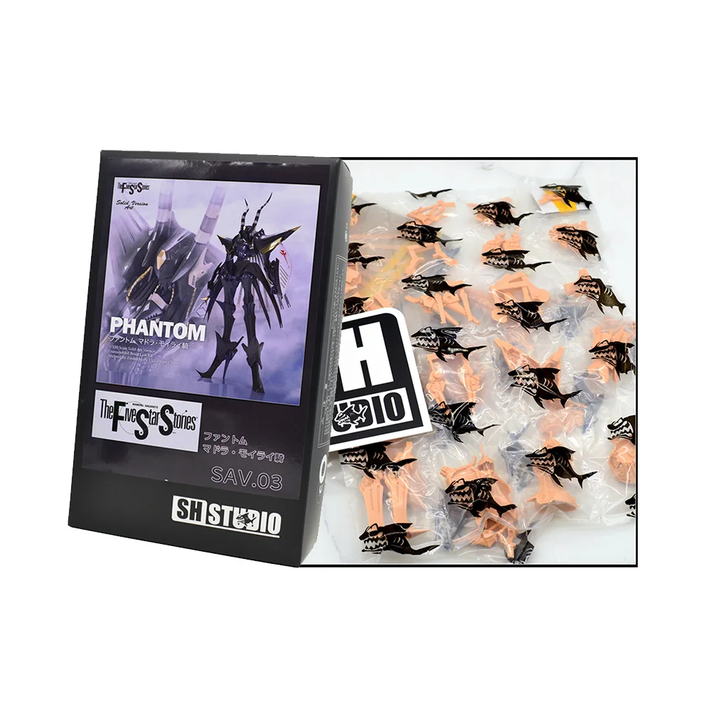 Модель модификации SH STUDIO 1/100 VOLKS PHANTOM черный призрак Сав пять звезд из смолы GK