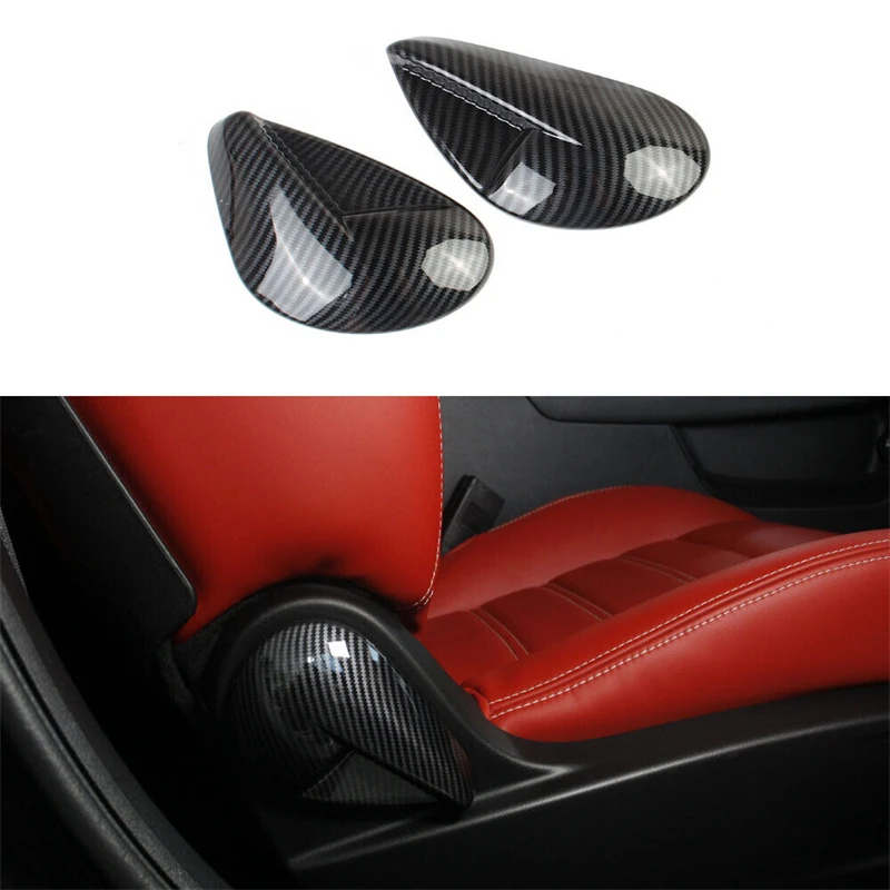 

Отделка крышки ключа регулировки сиденья из углеродного волокна для Dodge Challenger 2015-2020 автомобильные аксессуары