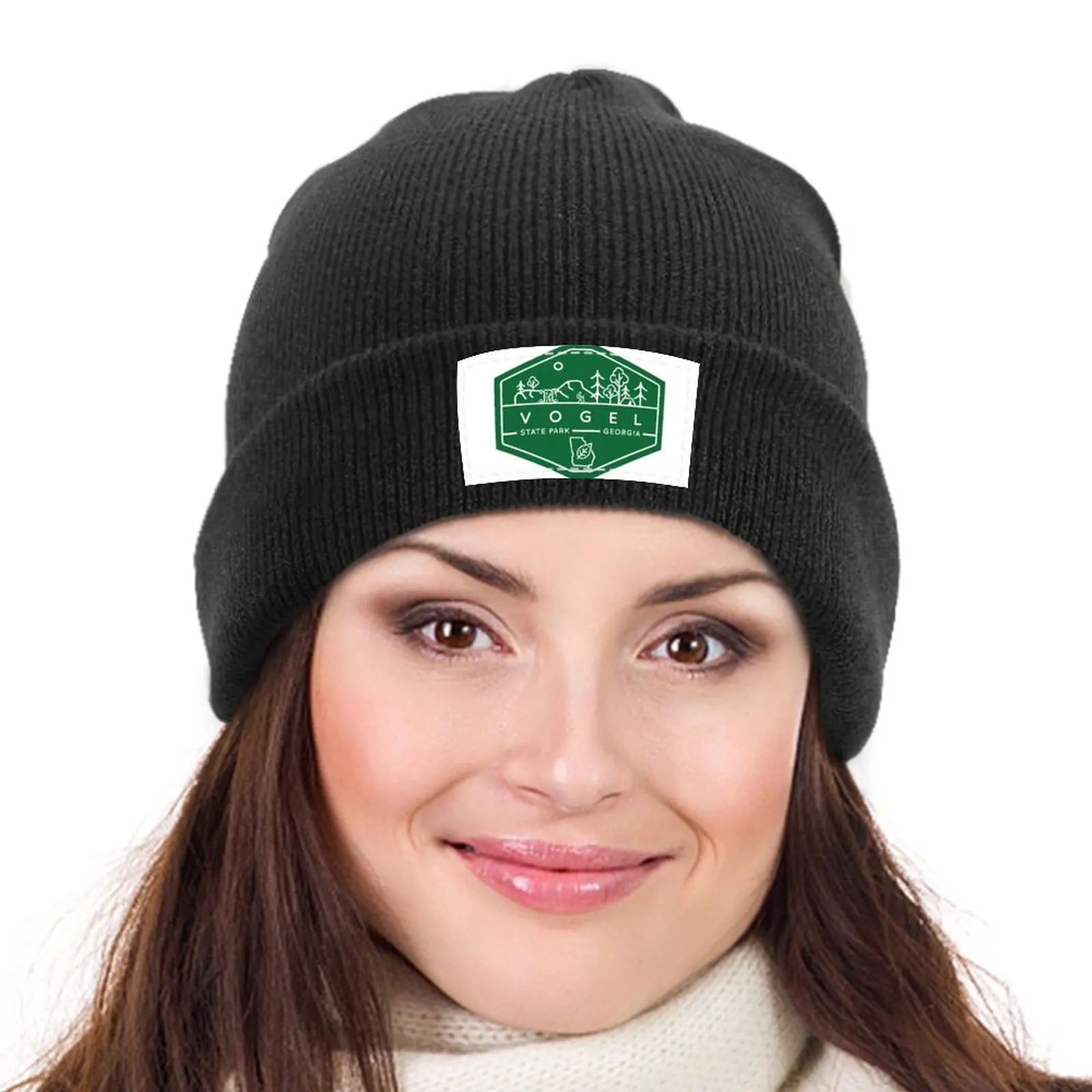 Вязаная кепка с логотипом Vogel State Park роскошная брендовая для гольфа пляжная шляпа