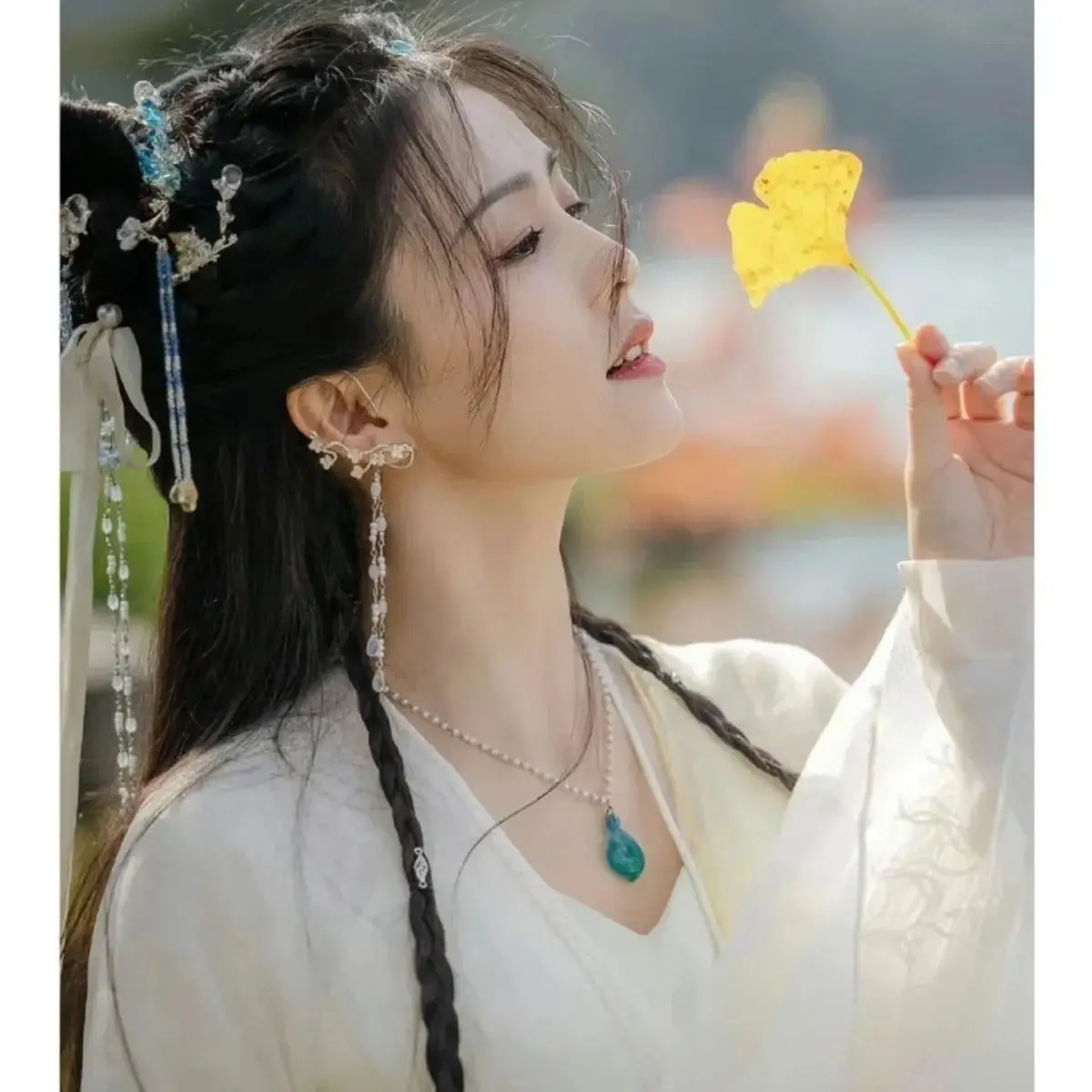 Ожерелье с ТВ до конца Луны, официальное Tan Taijin Xiwu Sang Jiu Susu Luo Yunxi Bai Lu (art.: 3920c186f4d64) - 3920c186f4d64