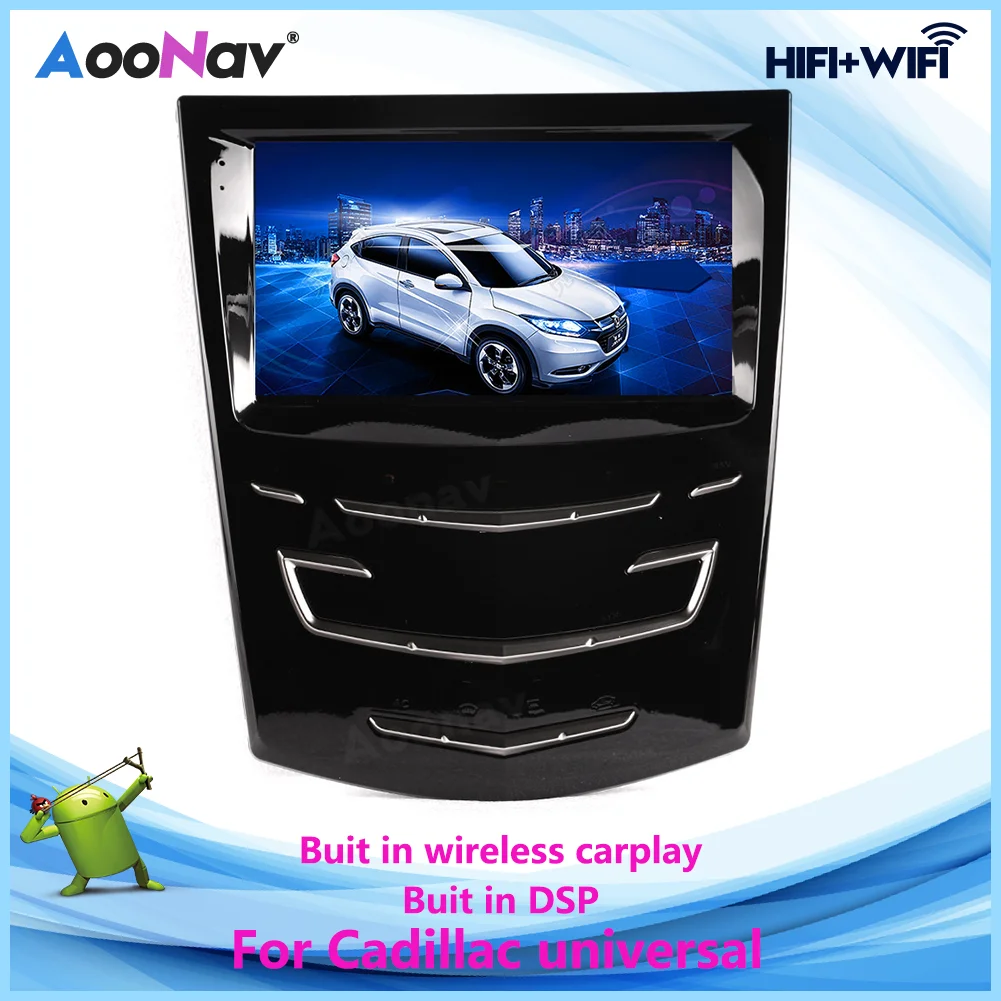

8inch For Cadillac CTS SRX ATS XTS Horizontal Screen Android Car Radio universal car Multimidia DVD Audio Player GPS Navigation