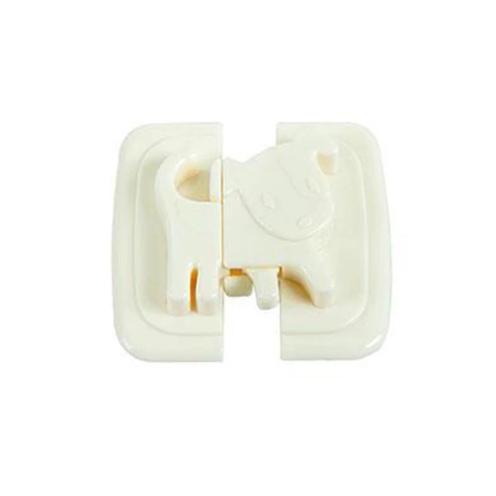 

Baby Kids Safety Care Plastic Locks Safety Cartoon Shape Fridge Lock Hand Proof Cabinet Lock for Children