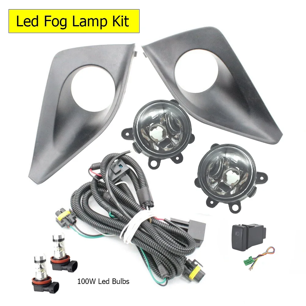 

Модернизация замены галогенных противотуманных фар FAW Besturn X80 2017 2018 2019 2020 2021 55 Вт в сборе 100 Вт, светодиодные фары слева/правая