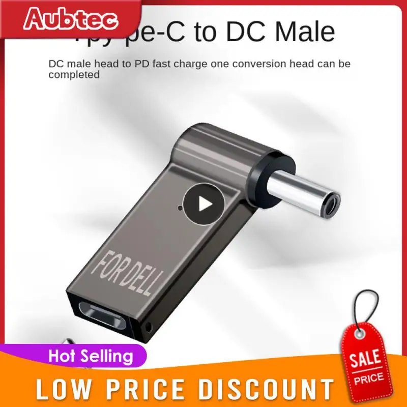 

1~5PCS USB Type C Fast Charging Adapter Plug Connector Universal USB C Laptop Charger Converter for Dell Asus Hp Acer