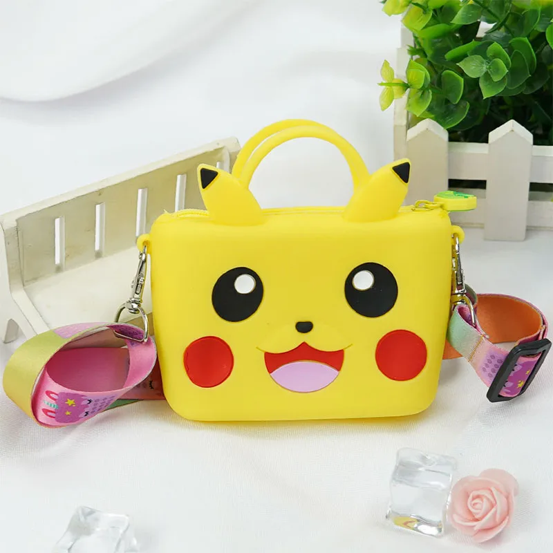 

Pokemon Anime Pikachu Kawaii Cross Body Shoulder Bag Summer Children Outdoor Travel Change Storage Bag Cartoon Girl Gift