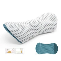 breathable memory cotton physiotherapy lumbar pillow waist for car seat back pain support cushion bed sofa office sleep pillows