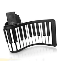 portable folding rolled piano 88 key professional electronic adults piano music keyboard instrumentos musicais music appliances