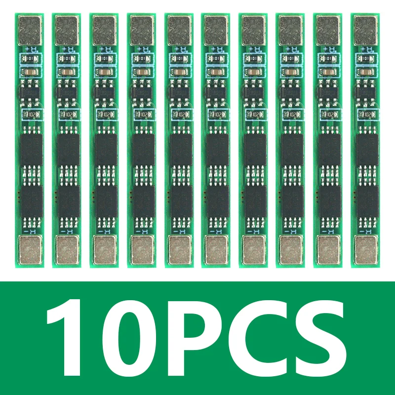 

Комплект из 10 плат защиты BMS 18650 JIAQISHENG