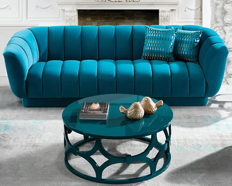 

European Design Comfortable Living Room Furniture Modern Sofa Restaurant Banquette Decoration