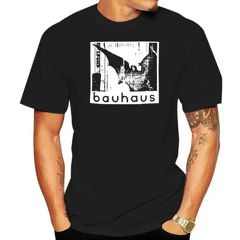

Мужская облегающая футболка Bauhaus Undead, маленькая черная футболка