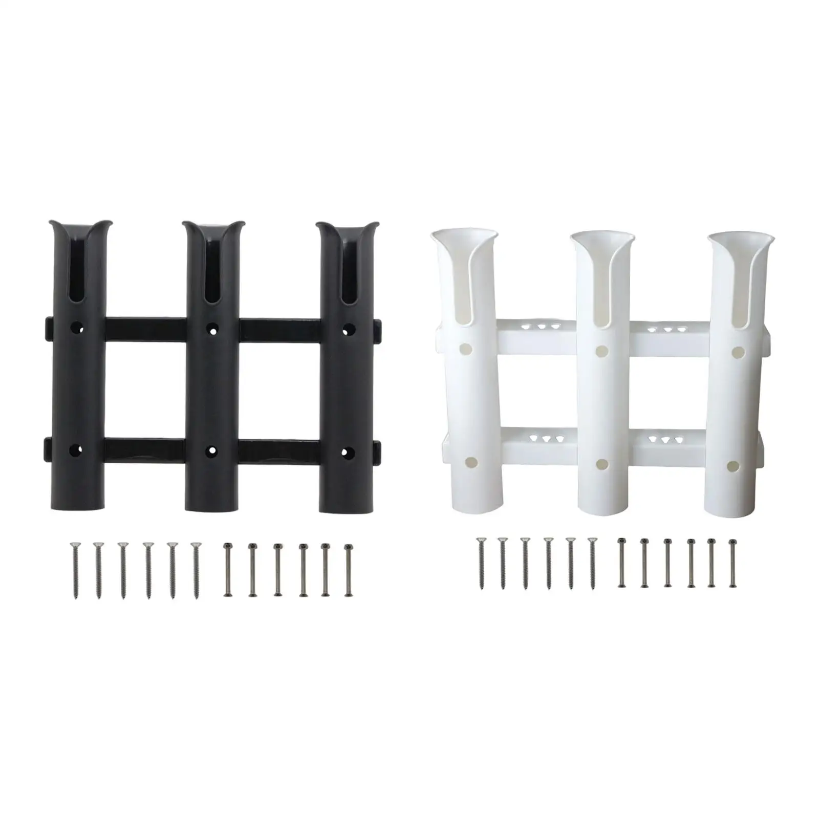 

3 Line Fishing Rod Holder Stand Fishing Tackle Tool Gift for Father Pole Rest Fishing Pole Rack for Ship Kayak Garage Marine