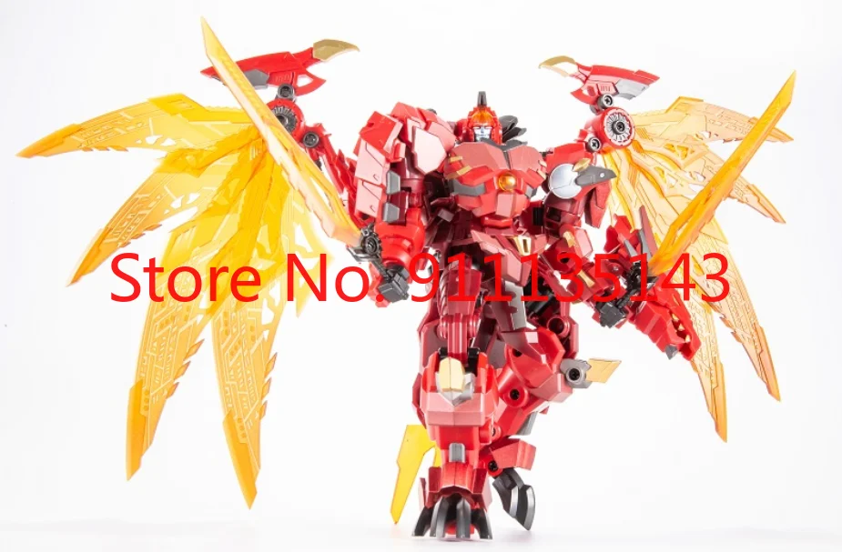 

Jinbao 8871 Red Dragon Transformation Toys hobby collection Action Figure Deformation Robot Deformed Toy Holiday Gift