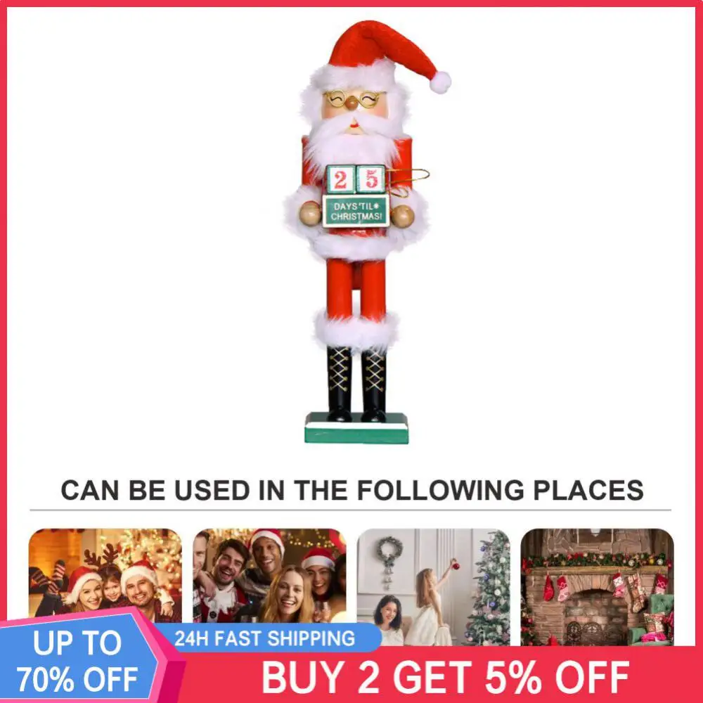 

Handmade Christmas Craft Painted Gingerbread Christmas Decor Christmas Nutracker Christmas Present Color