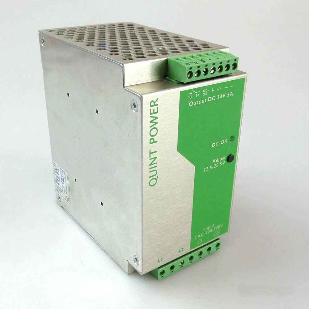 2938594 QUINT-PS-3X400-500AC/24DC/5 QUINT POWER 24 В постоянного тока/5 А для импульсного источника