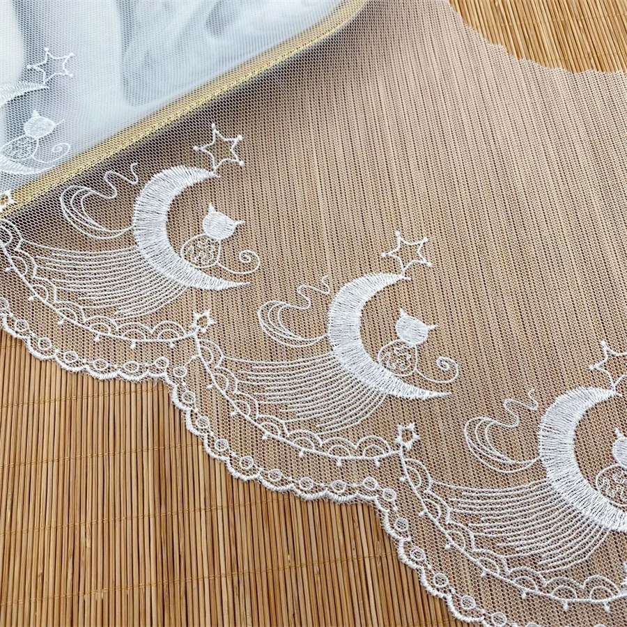 

10/20 ярдов, кружевная отделка «кошачья Луна»