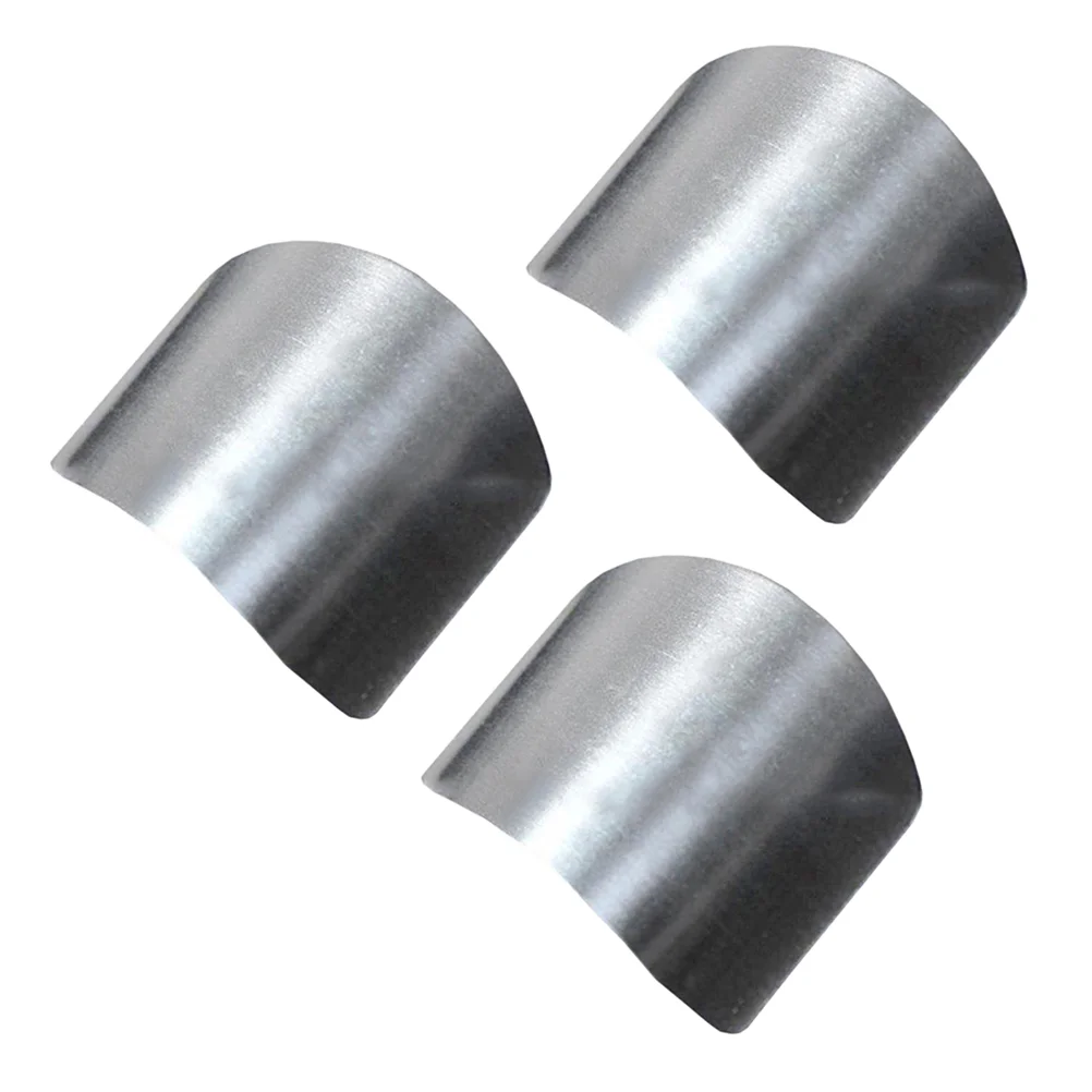 

3PCS Stainless Steel Convenient Finger Protector Hand Protector for Chef