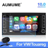 android 10 car radio multimedia gps carplay for vwvolkswagentouaregtransporter t5 multivan naviagtion player audio 4g no 2din