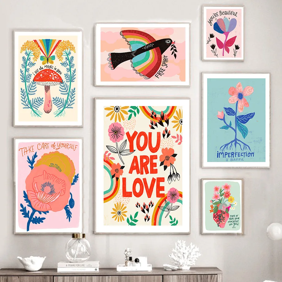 

Inspirational Quotes Claude Monet Butterfly Flower Wall Art Canvas Painting Posters And Prints Pictures Studio Room Home Decor