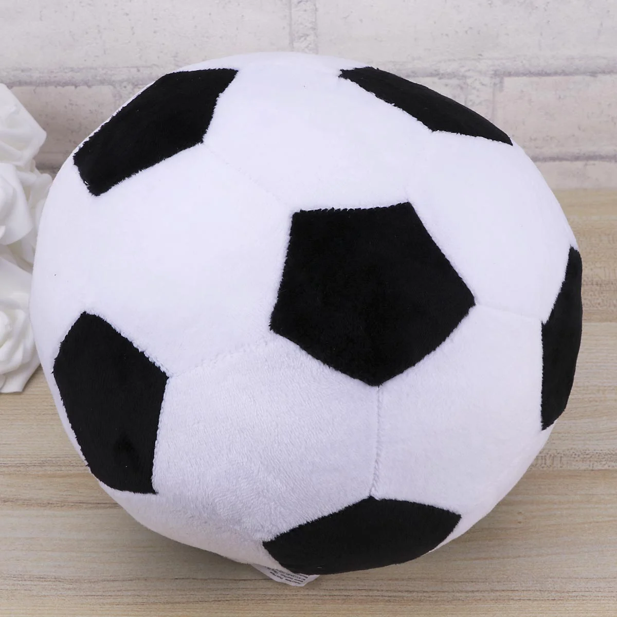 

Soccer Plush Pillowfootballdog Stuffed Fluffythrow Soft Gifts Kids Toddler Babysoccerball Pad Waist Stuff Suppliesplayground