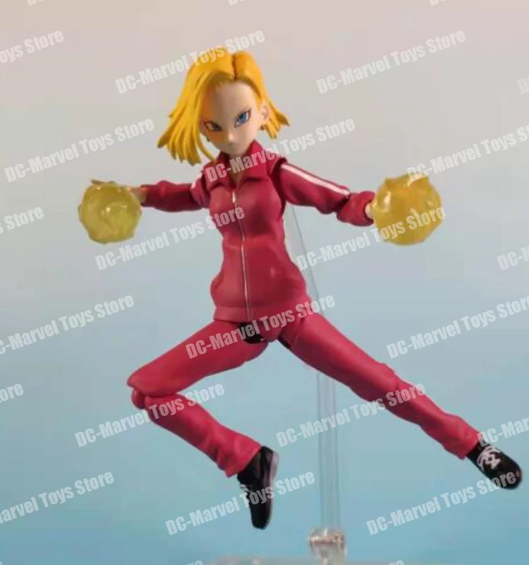В наличии Class E Adventurer Dragon Ball Super Android No 18 аксессуары с открытым воротником аниме
