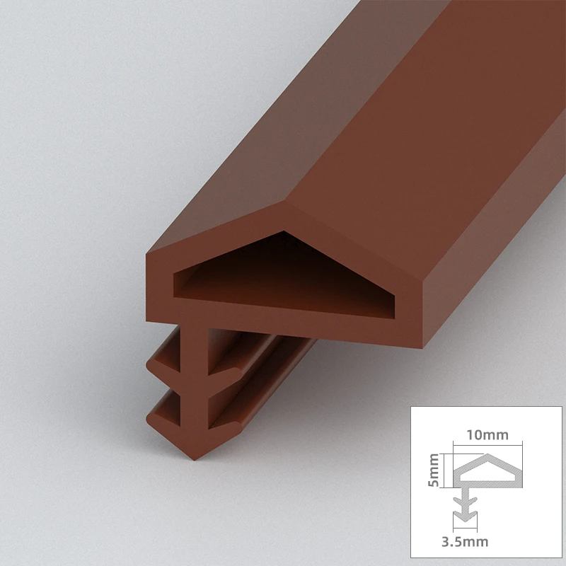 

5 м уплотнительная лента для дверных зазоров из цельного дерева, внутренняя дверная карта, крайная полоса, звукоизоляция двери спальни и полоса для предотвращения столкновений