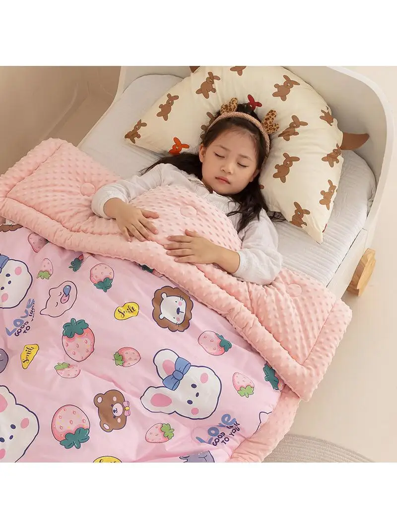 Детское пододеяльник из чистого хлопка цельный 0 2 м 5x2 детский сад общежитие