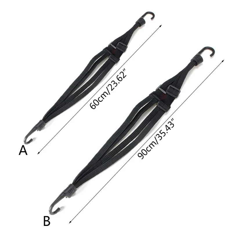 2 шт. велосипедный ремень эластичный для багажа натяжные веревки с крючками 60-170