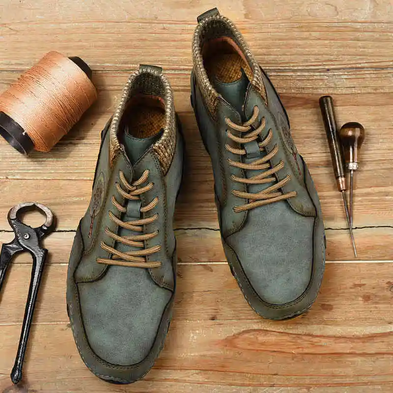 

Мужские кожаные кроссовки Techwear, зимние ботинки, мужская кожаная обувь с номером 6,5, дизайнерские мужские лоферы 2022, обувь для тенниса