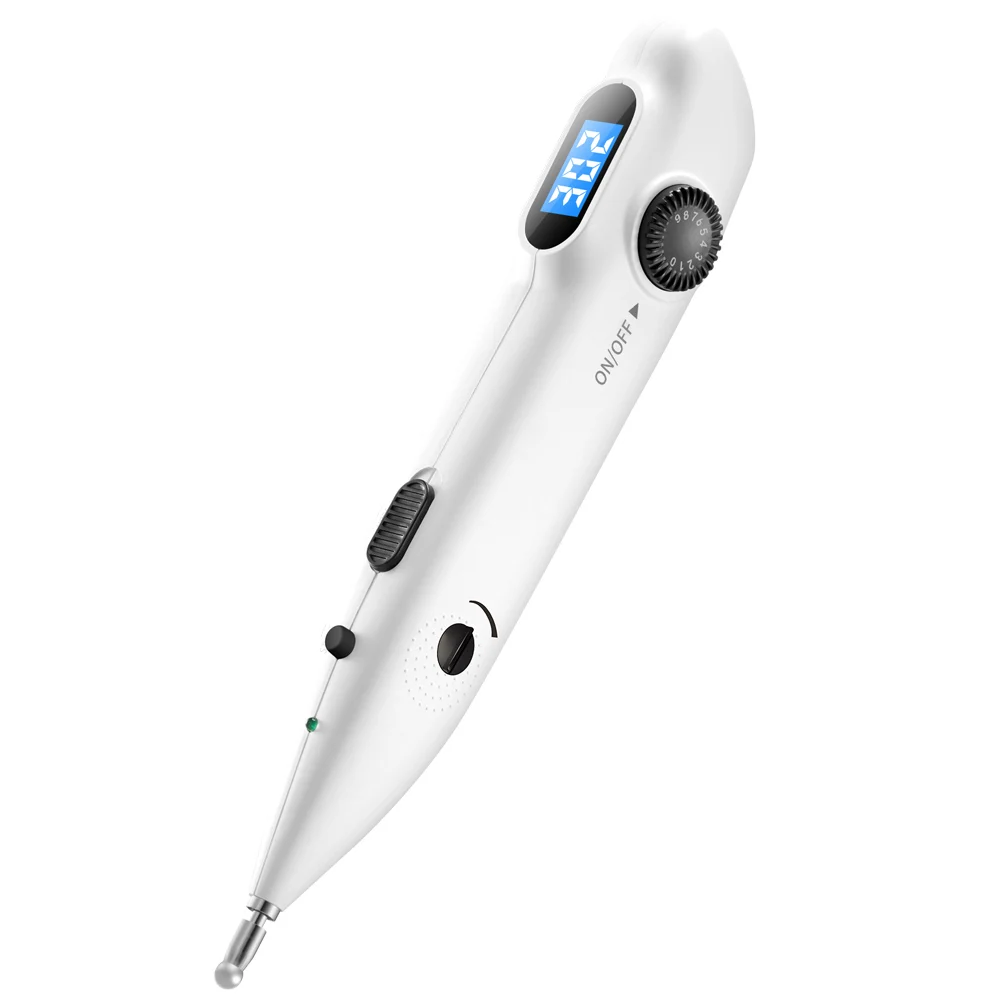 

Newst Electronic Acupuncture Pen Electric Meridians Therapy Heal Massage Pen Meridian Energy Pen Relief Pain Tools 2020 New