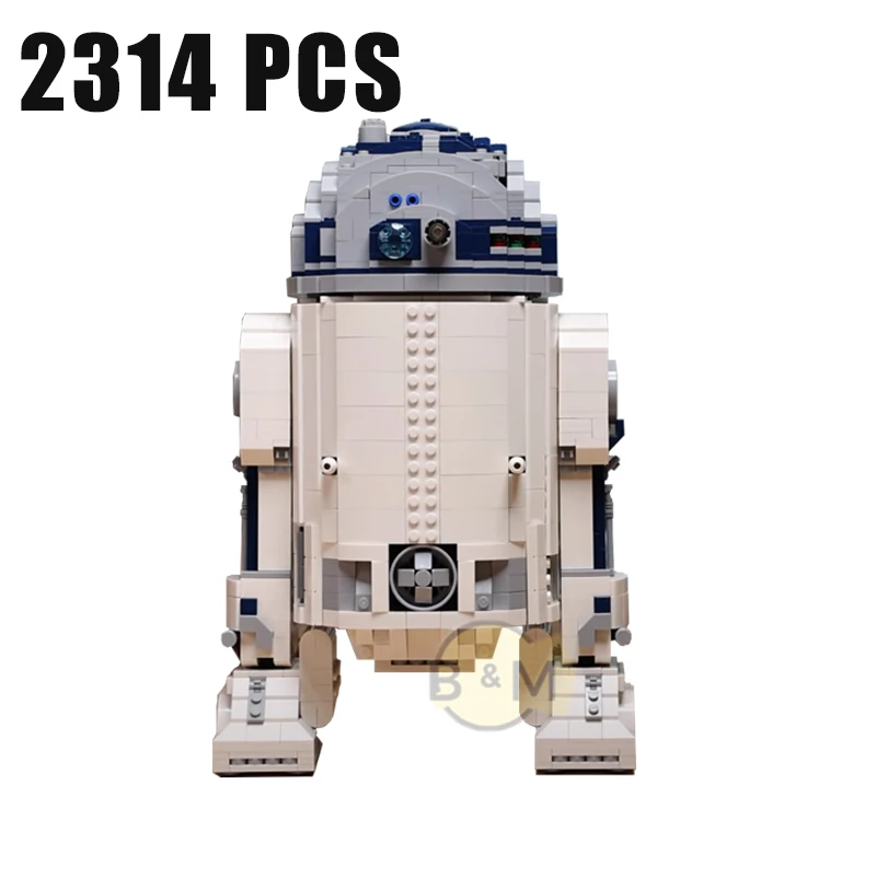 Новинка модель конструктора Space Wars R2D2 BB8 из 2314 деталей самоблокирующиеся Кирпичи