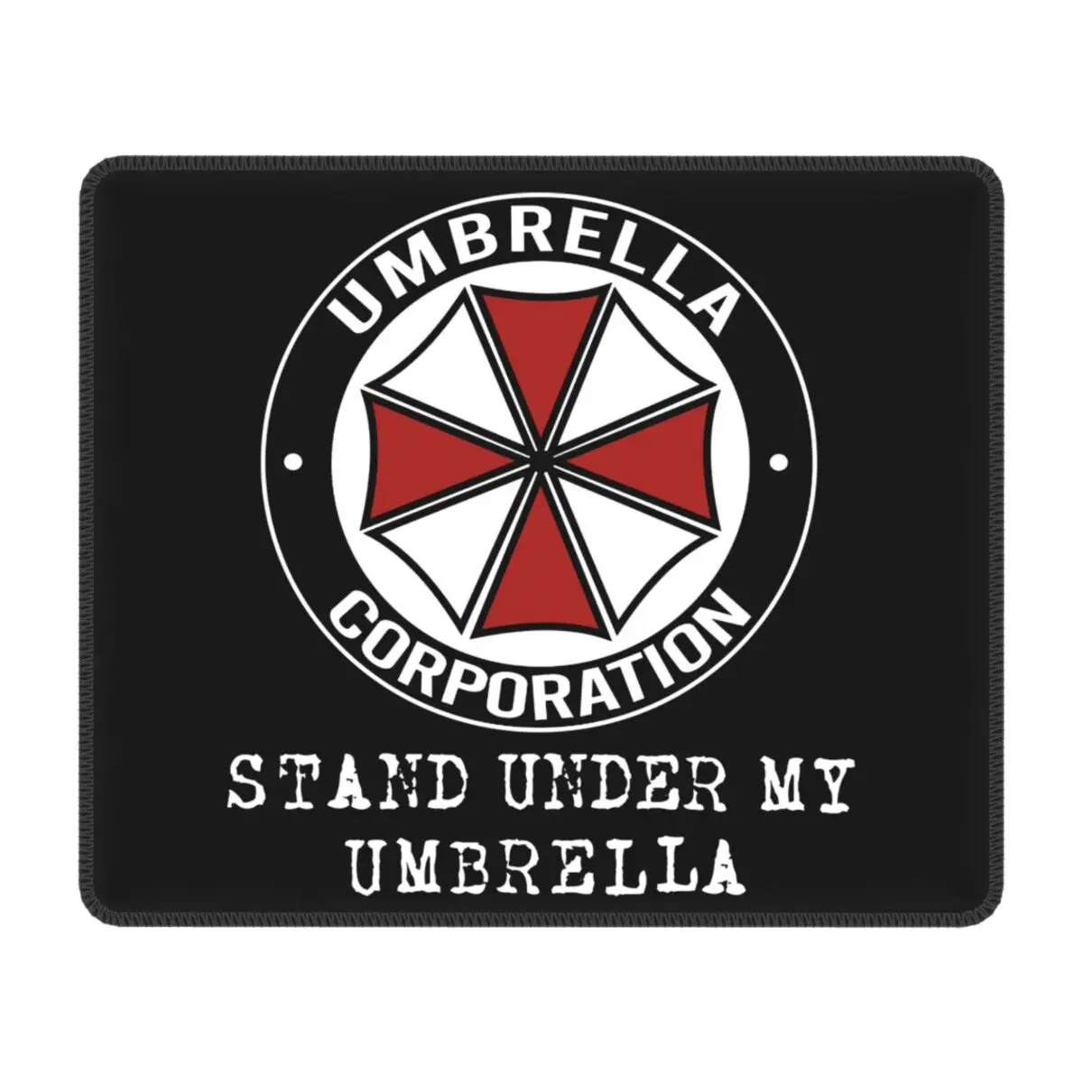 

Umbrella Corporation Gaming Mouse Mat Custom Design Rubber Base Lockedge Mousepad Office Laptop Computer PC Video Game Mouse Pad