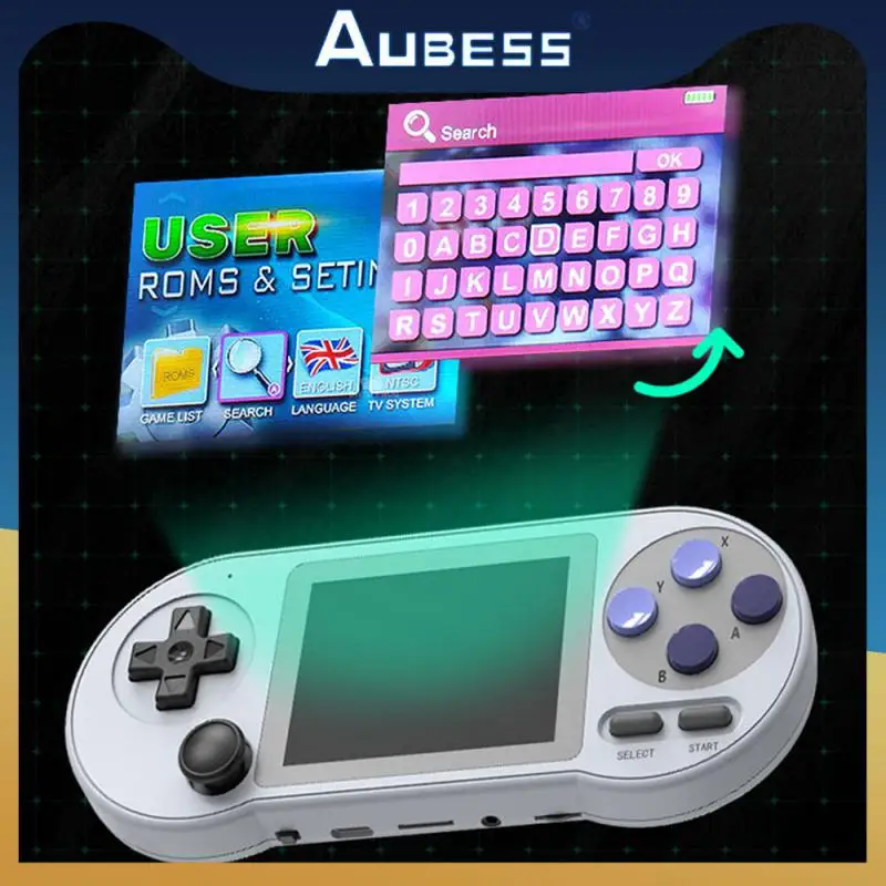 

Built-in 6000 Games Game Player Hd Double-rocker Portable Mp3 Player Handheld For Travel Or Camping With Rocker Game Console