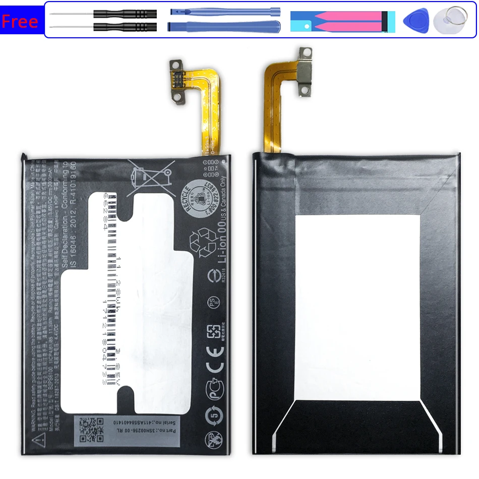 

3000mAh B2PS6100 Сменный аккумулятор для HTC One M10 10/10 Lifestyle M10H M10U + номер отслеживания