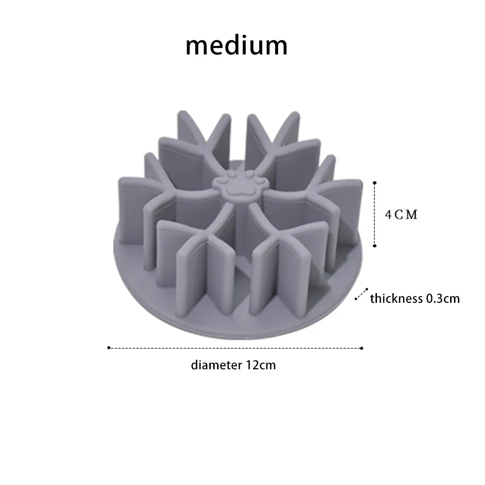 Вставка для медленной кормушки собак силиконовая миска против удушения с