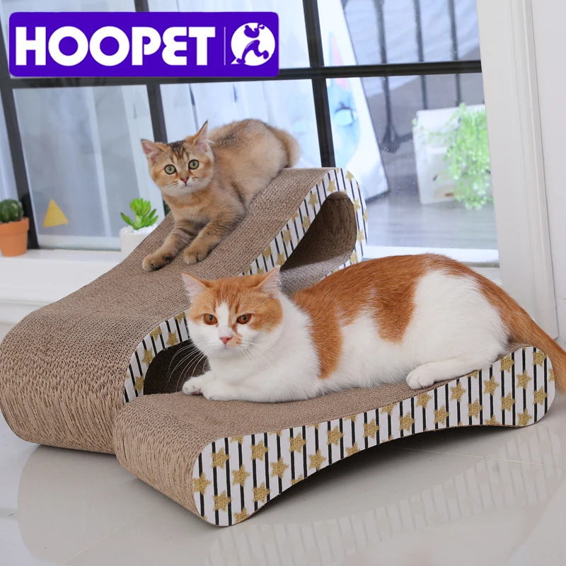 Когтеточка для кошек HOOPET, из гофрированной бумаги, С Кошачьей Мятой