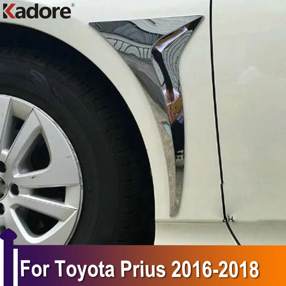

Хромированная накладка на вентиляционное отверстие для Toyota Prius 2016 2017 2018