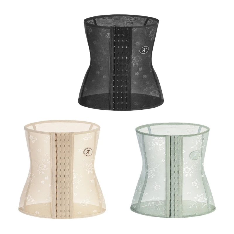 

Женский корсет для тренировки талии, фитнеса, поддержки спины с регулируемым крючком в 3 ряда для формирования тела R7RF