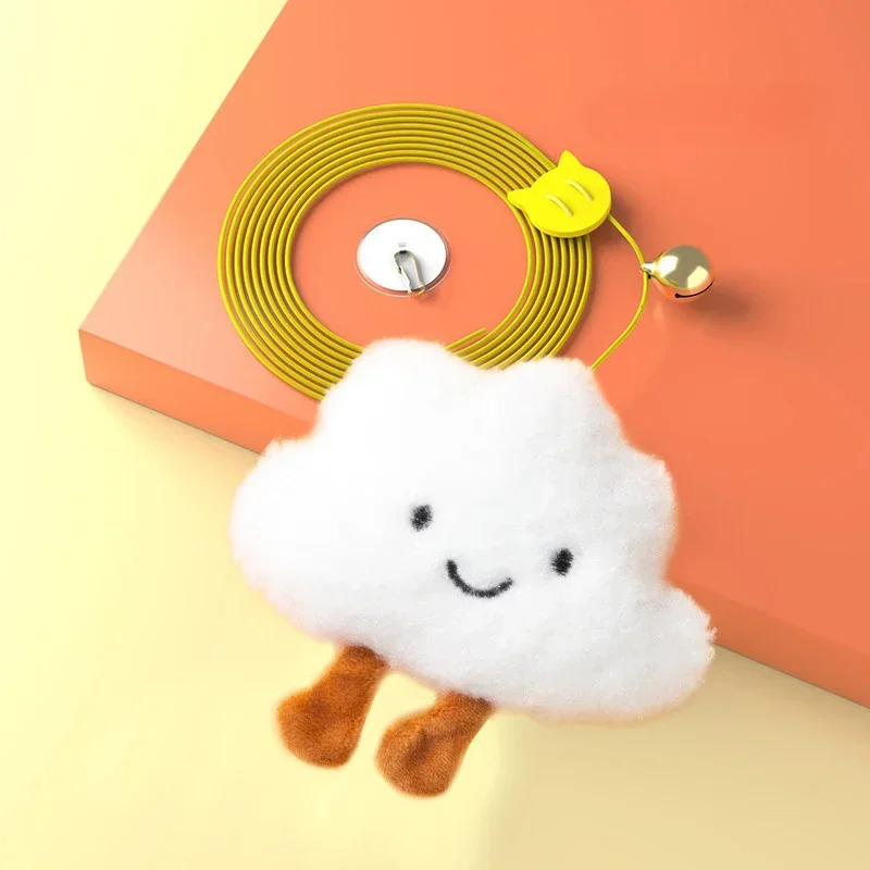 Веревка для кошек длинная веревка дразнящая игрушка аксессуары котенка качели