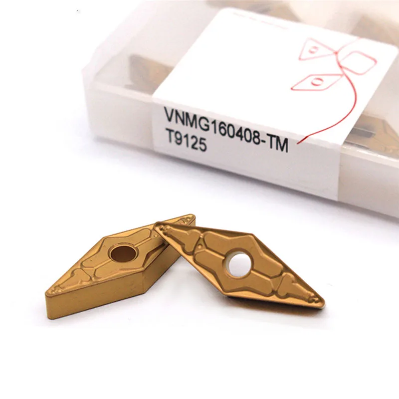 

10PCS Tungaloy VNMG160408TM T9125 T9025 High Quality carbide outer External turning tool CNC lathe tool free shipping industrial