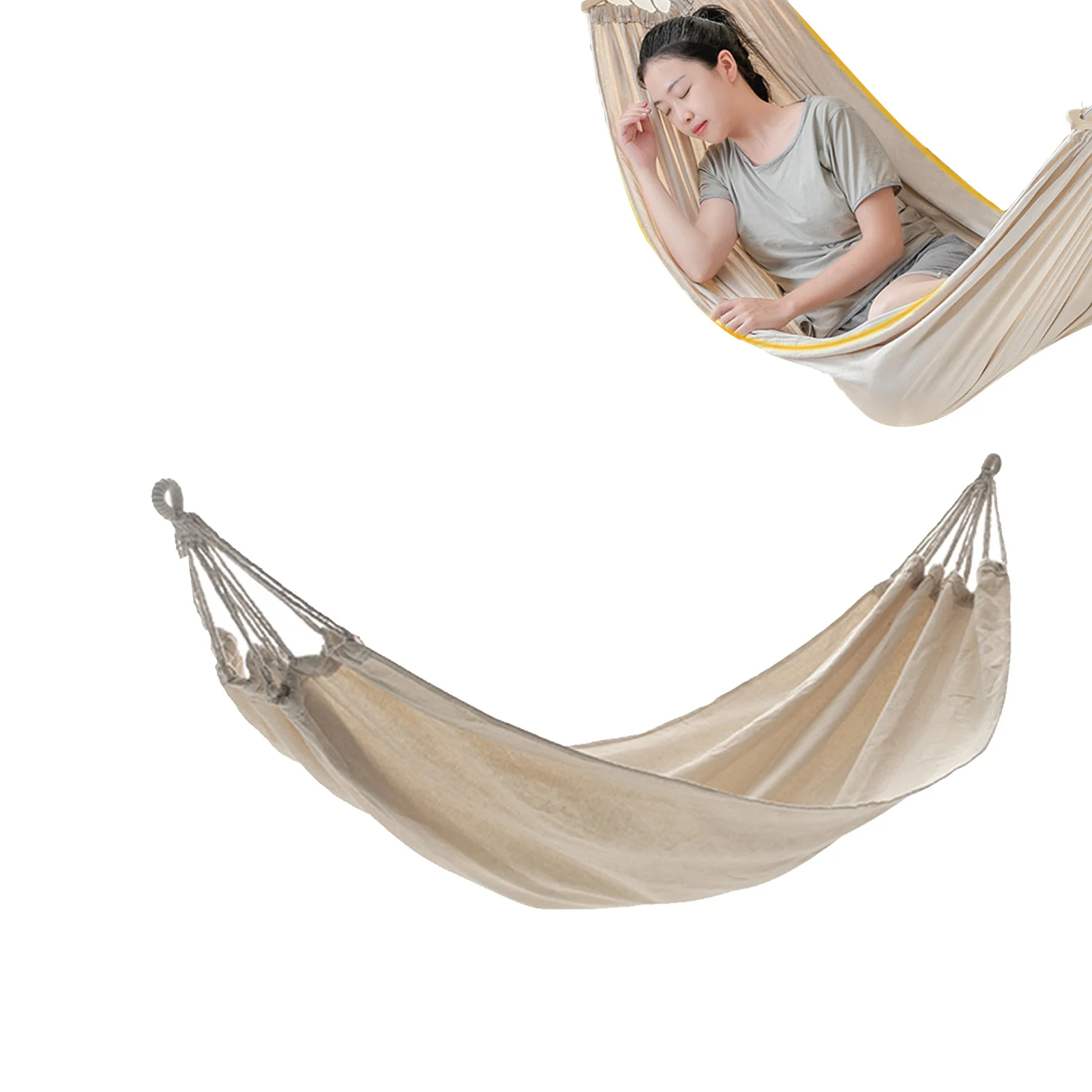 

Двойной гамак, портативный гамак, одинарный или двойной гамак, для улицы, сада, двора, Подвесные качели, для детей