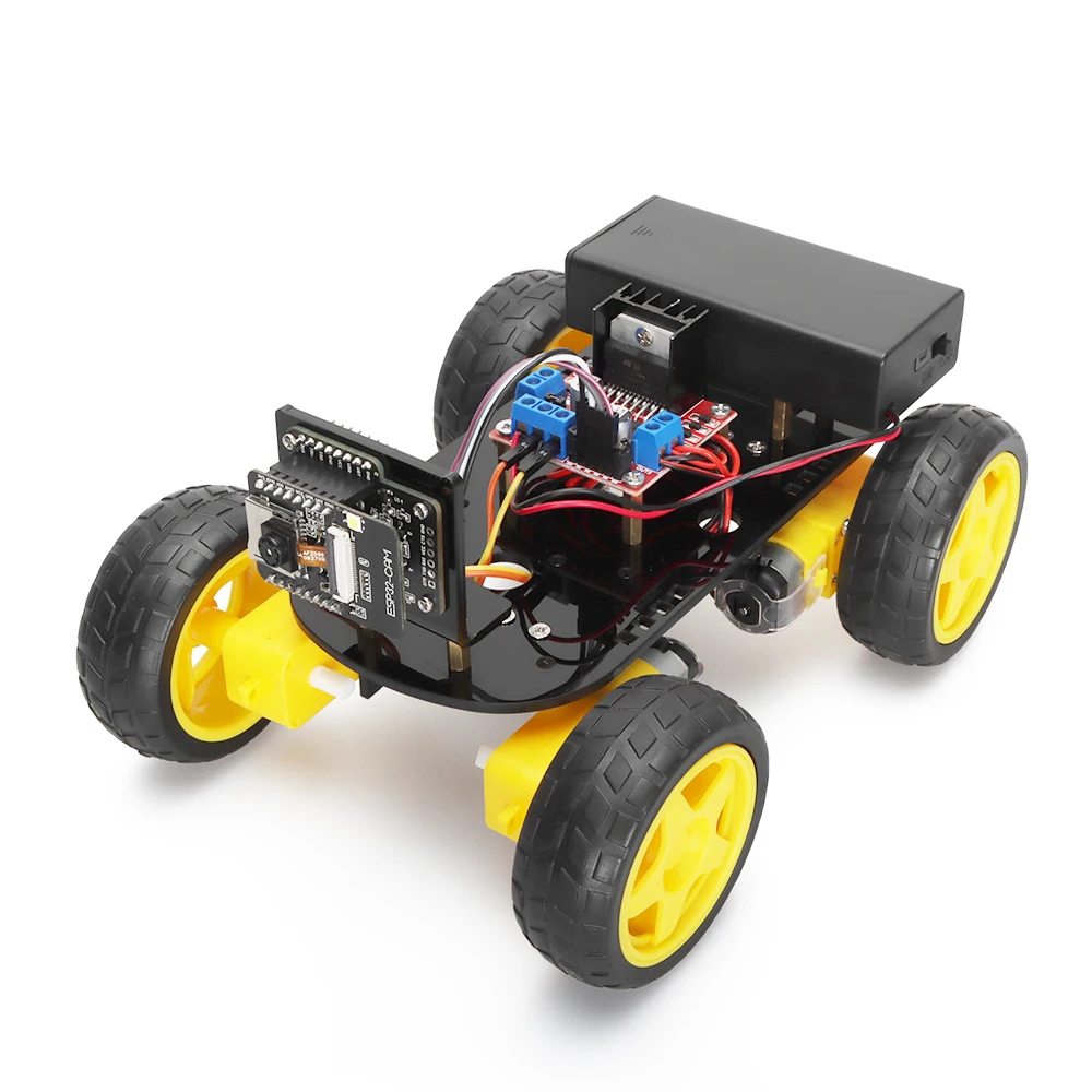 Zhiyitech Esp32 Camera Wifi Smart Robot Car Kit For Arduino Programming Project Great Fun Starter Stem School Training Robotics