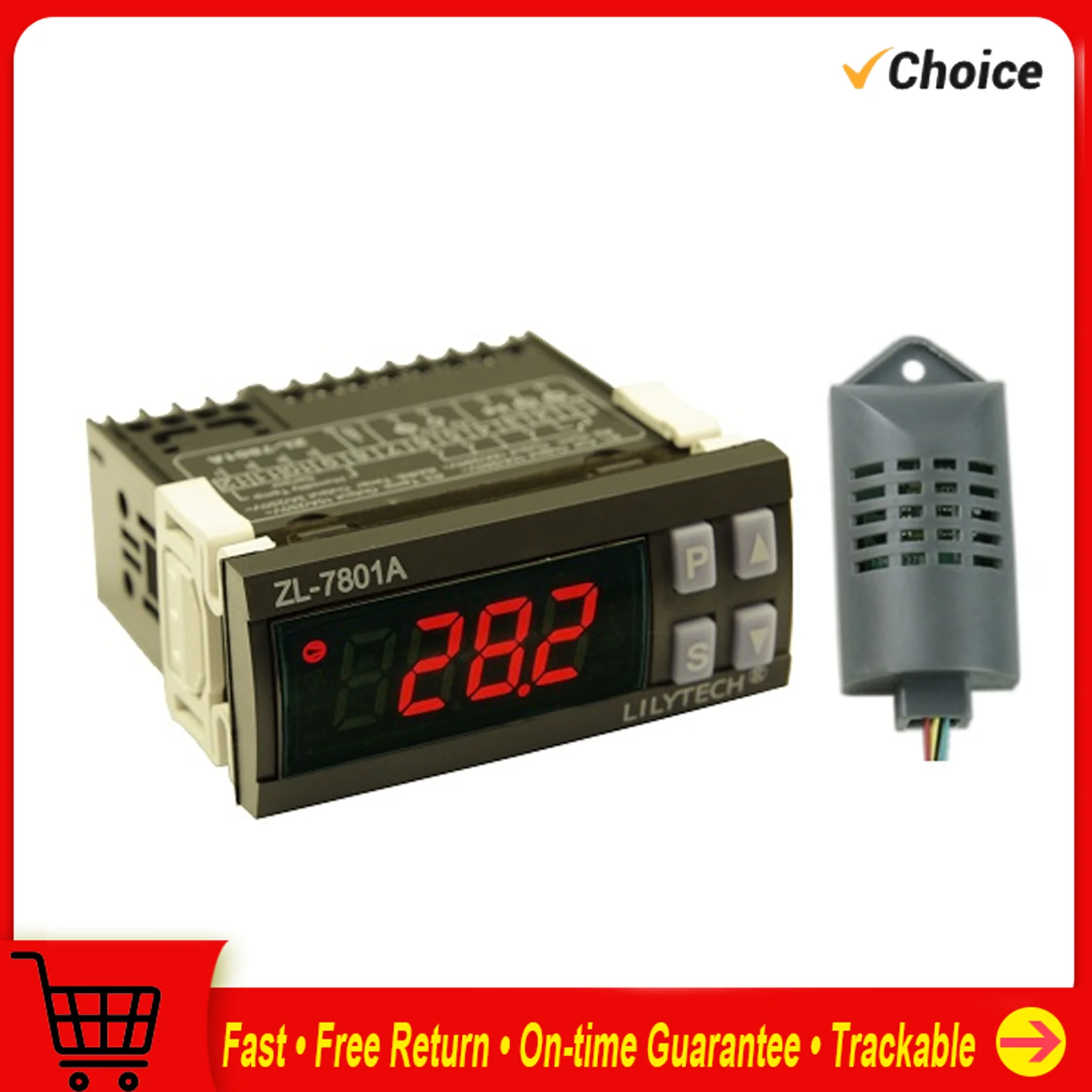 Умный ПИД-регулятор температуры и влажности с ЖК-дисплеем