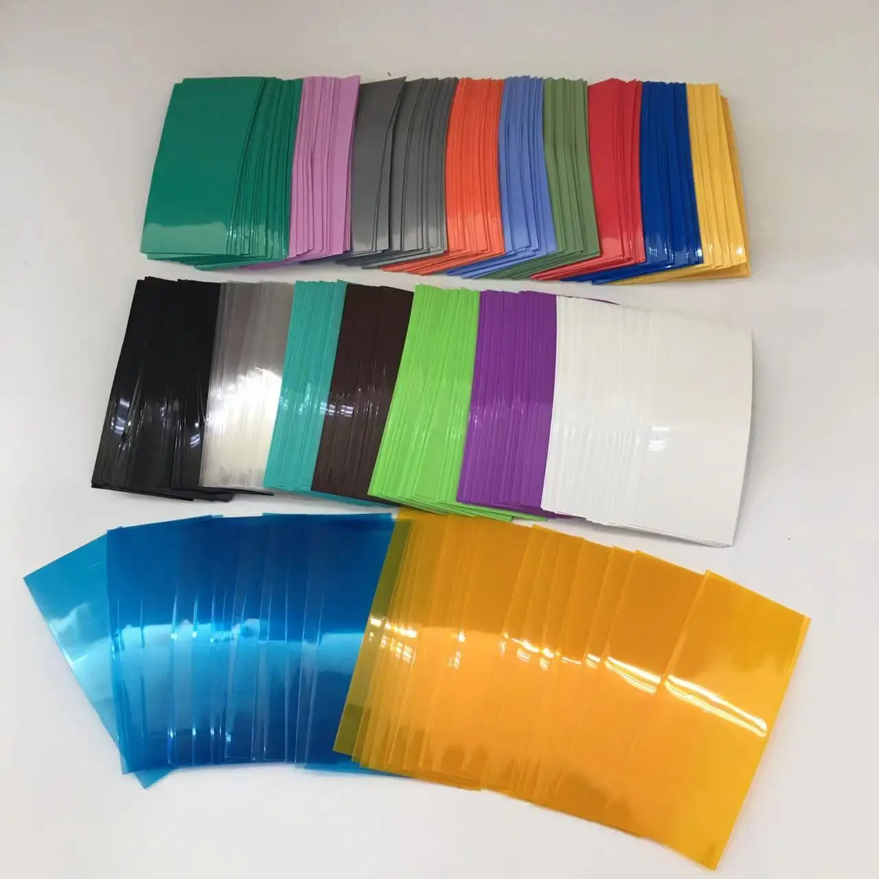 Термоусадочные трубки из ПВХ для литиевых батарей 100 18650 шт. изоляционные с